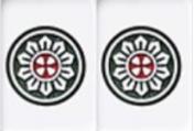 麻將雀頭（眼睛）對子示意圖